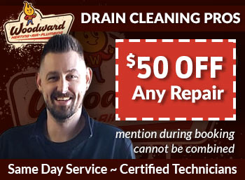 auroradrain cleaning & repair Woodward Heating, Air, Plumbing