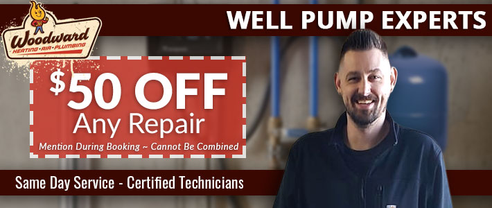 aurora well pumps Woodward Heating, Air, Plumbing